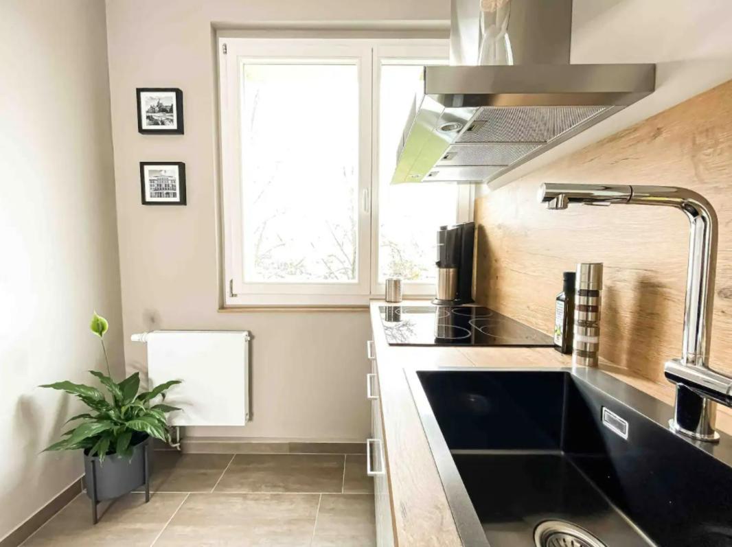 Modernes, Mediales Apartment, Naehe Der Neuen Leipziger Messe, Bis Vier Personen Exterior photo
